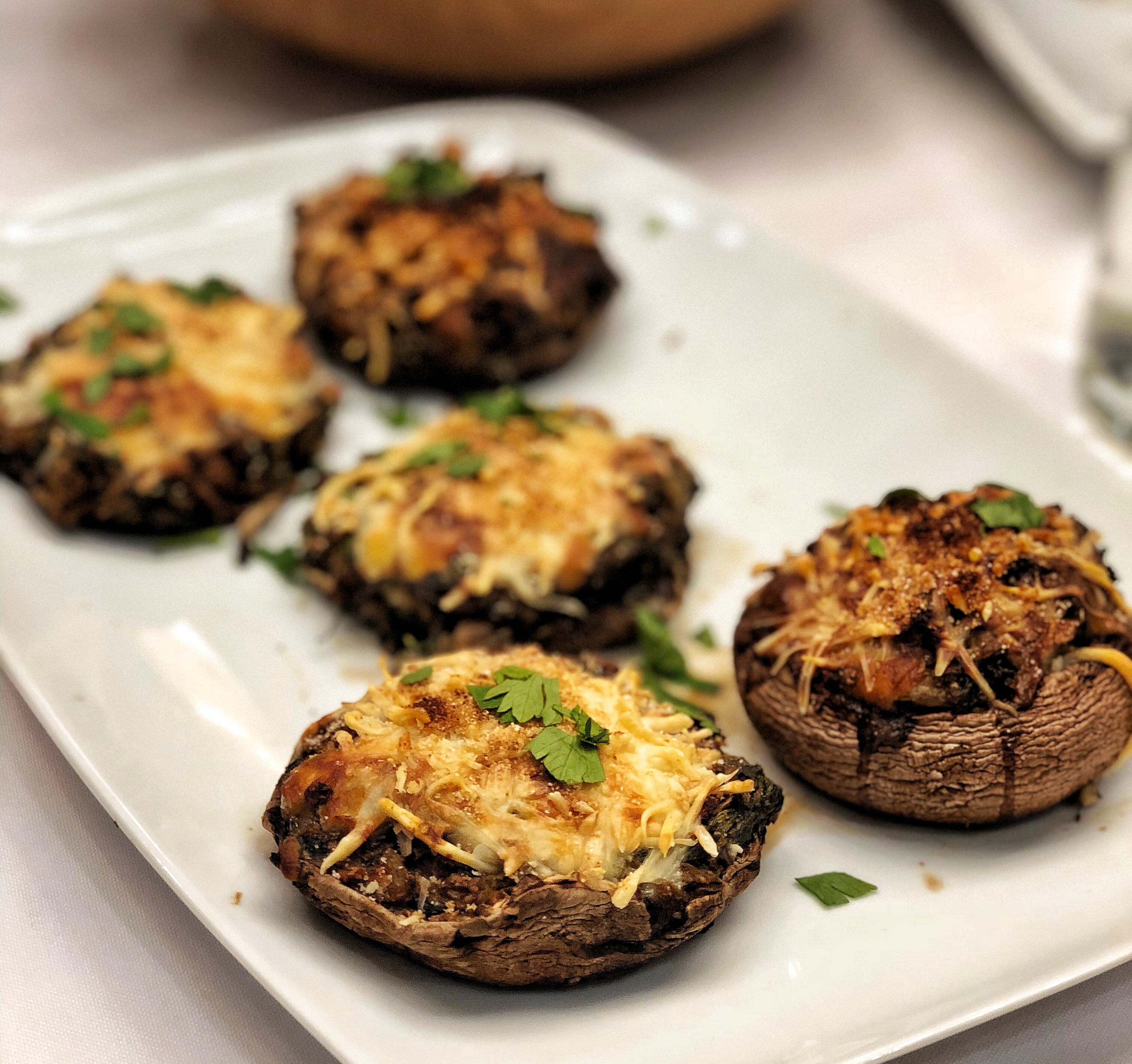 How to cook stuffed champignons - recipes with step by step photos How to cook stuffed champignons - recipes with step by step photos
