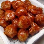 sweet sour meatballs