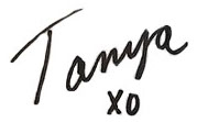 Tanya signature no background