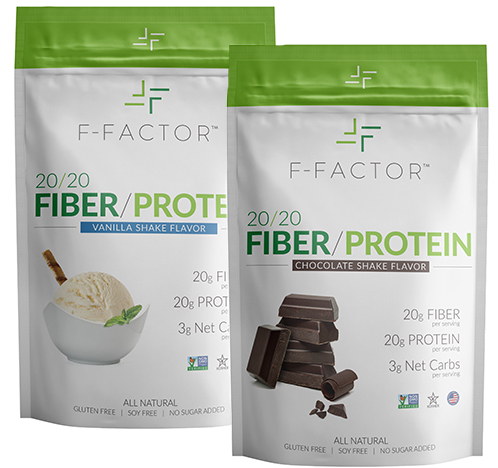 f-factor 20/20 protein powder uses