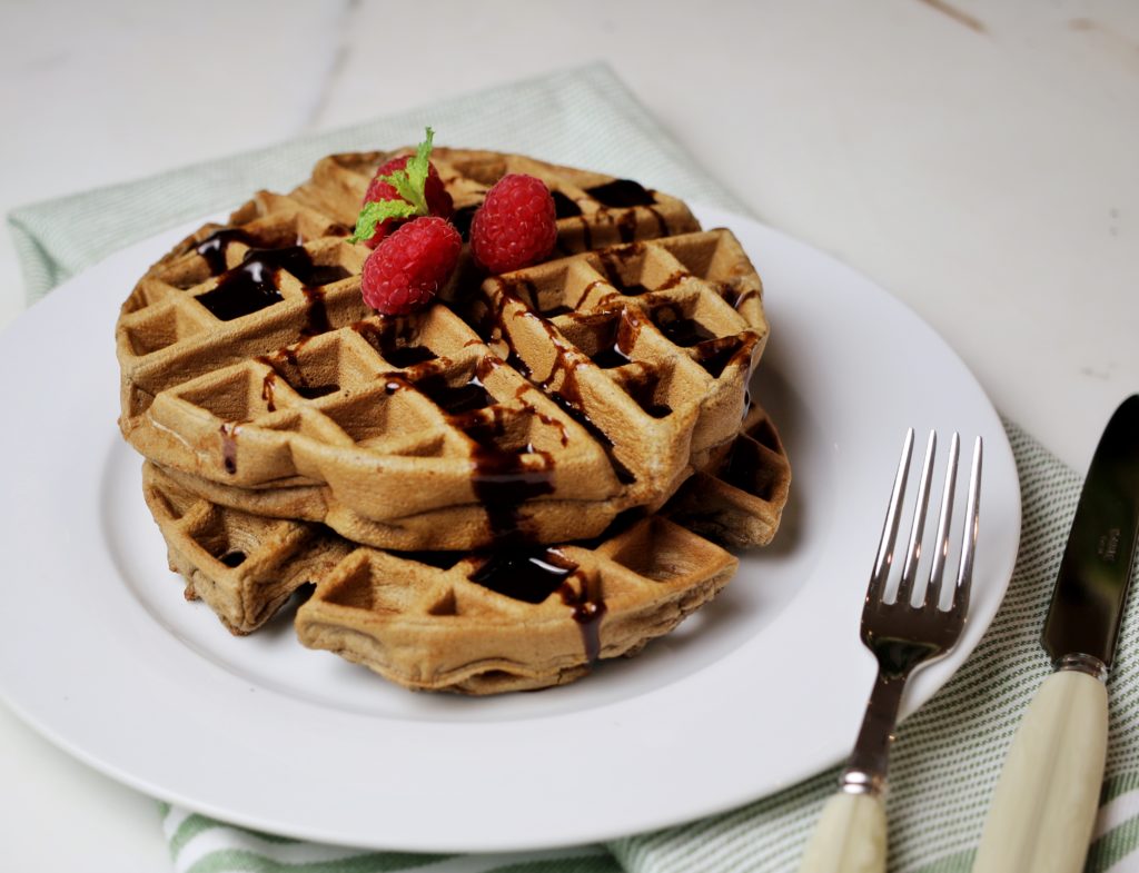 High Protein Flax Waffles Recipe (So Good!) 12 Minute Athlete