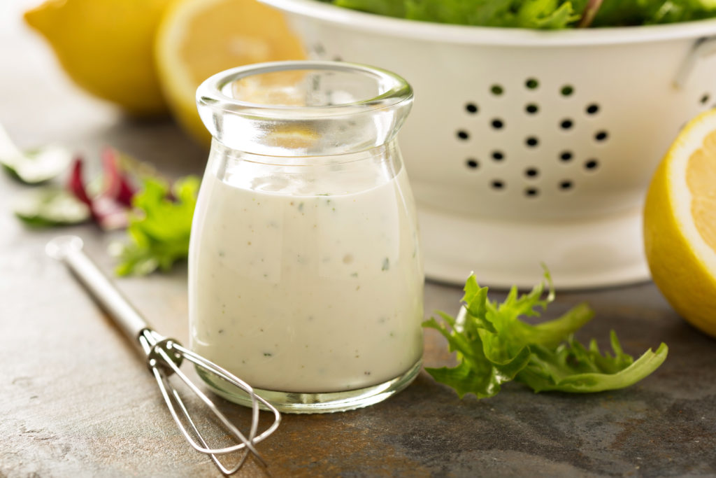 Creamy Caesar Dressing - F-Factor