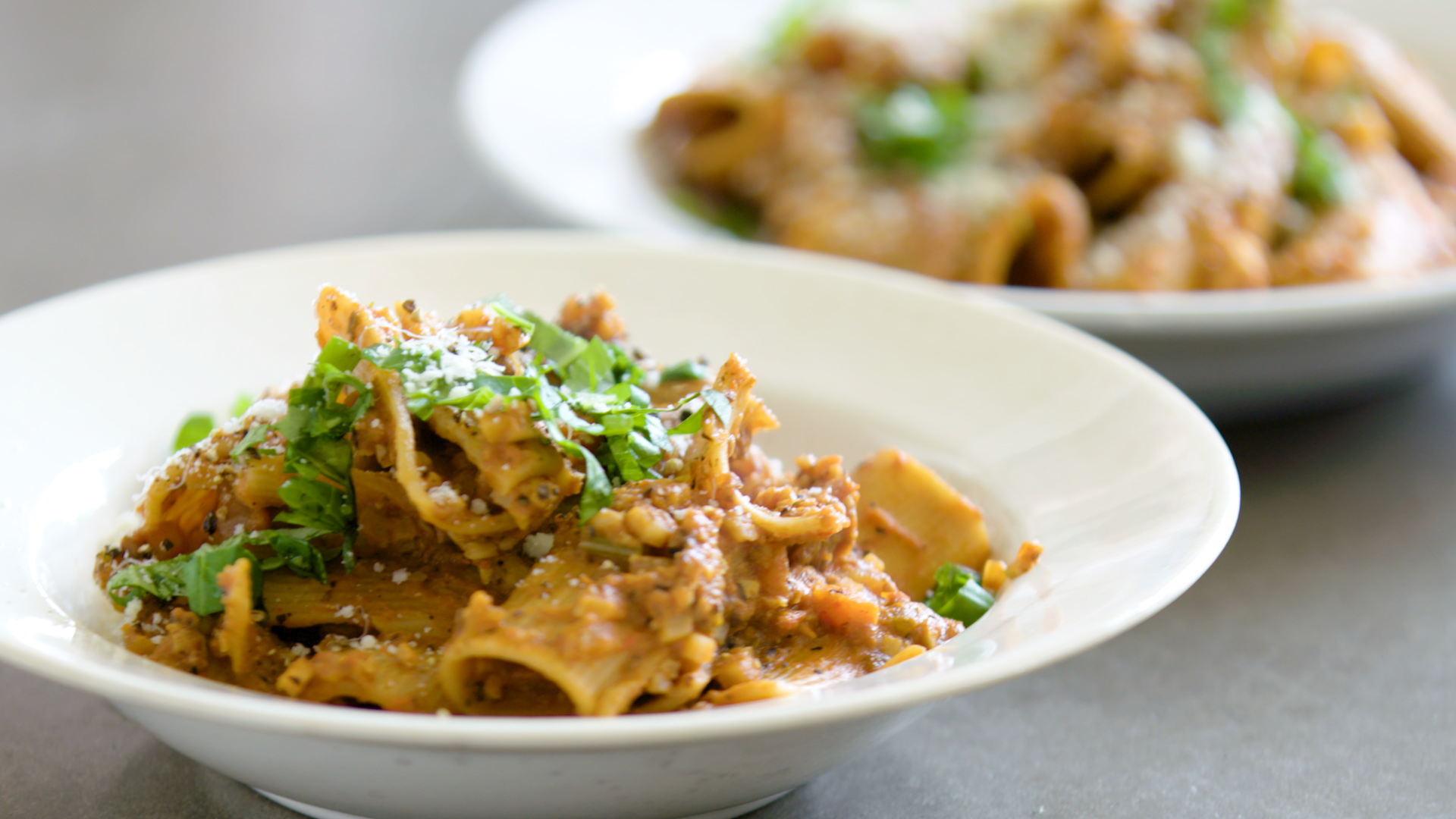 Over whole. Pasta Night.