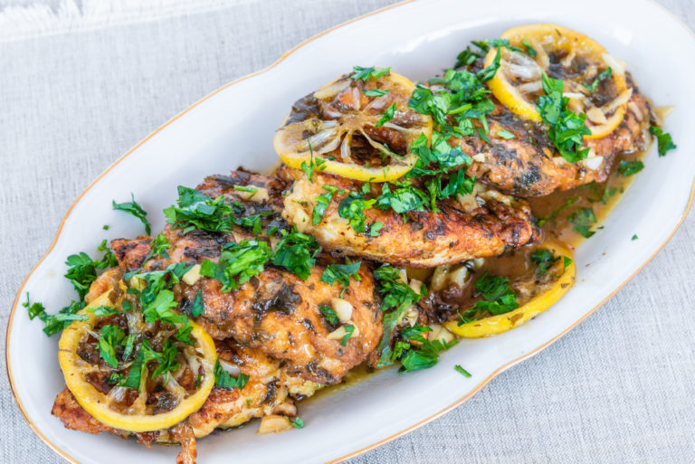 Healthy Veal Piccata FFactor