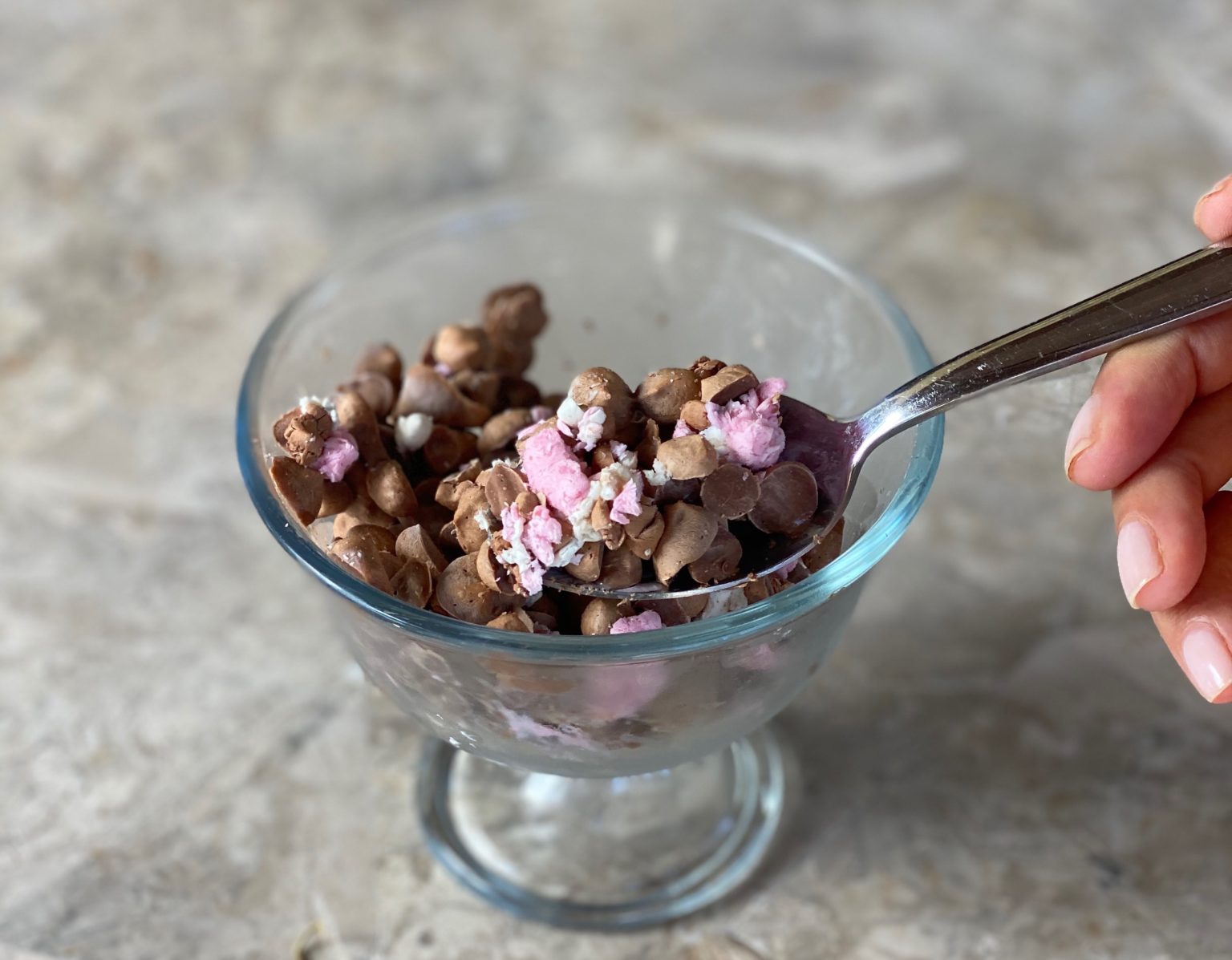 Neapolitan "Dippin Dots" Frozen Treats FFactor