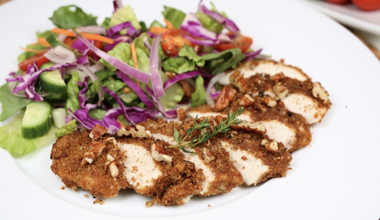 Crispy Air Fryer Pecan Chicken FFactor