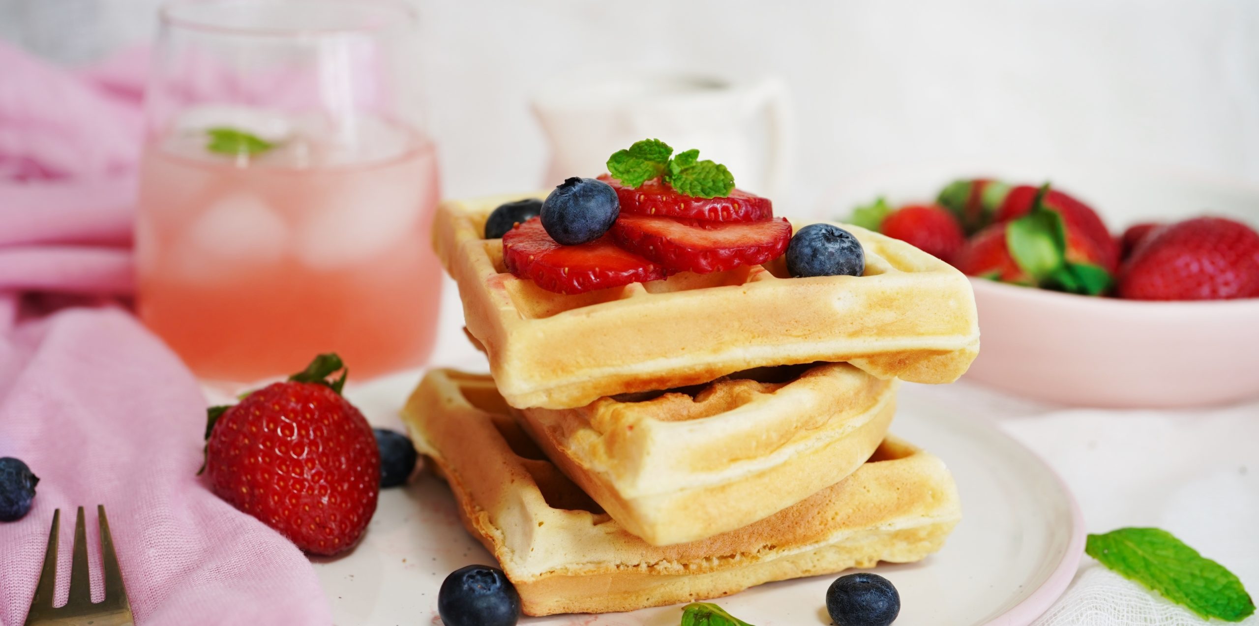 Dairy-free Gluten-free high-fiber waffles