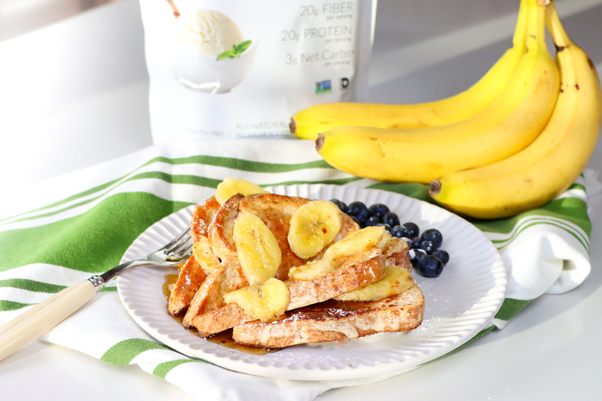 FFactor Low Carb High Fiber Banana French Toast FFactor