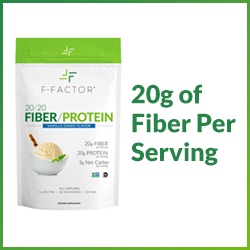 High Fiber Vanilla Organic Protein Powder - Buy Online!